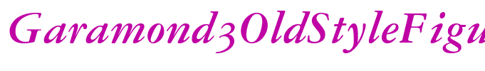 Garamond3OldStyleFigures-Bold Italic